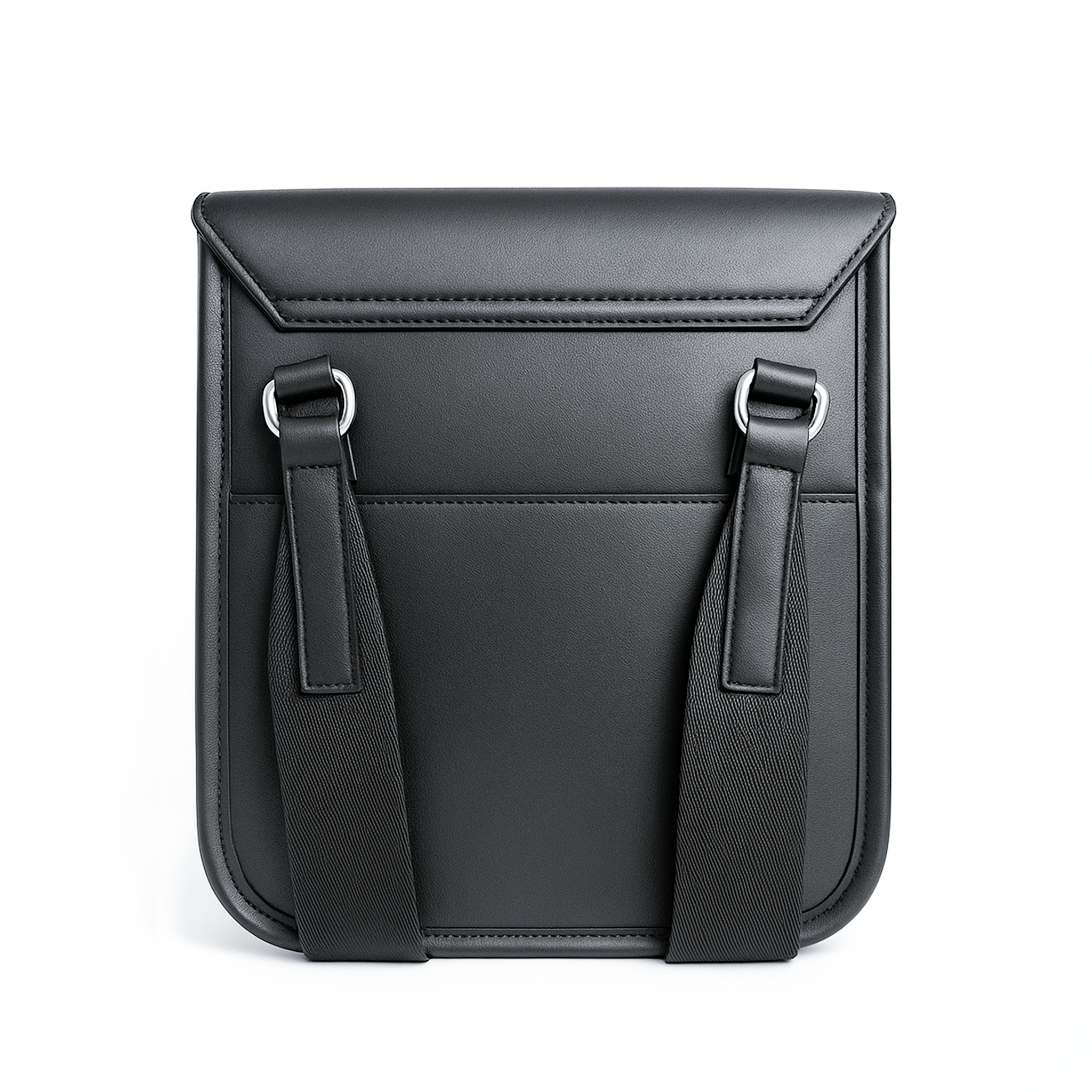 Mule Messenger Bag – Technical PU Leather.