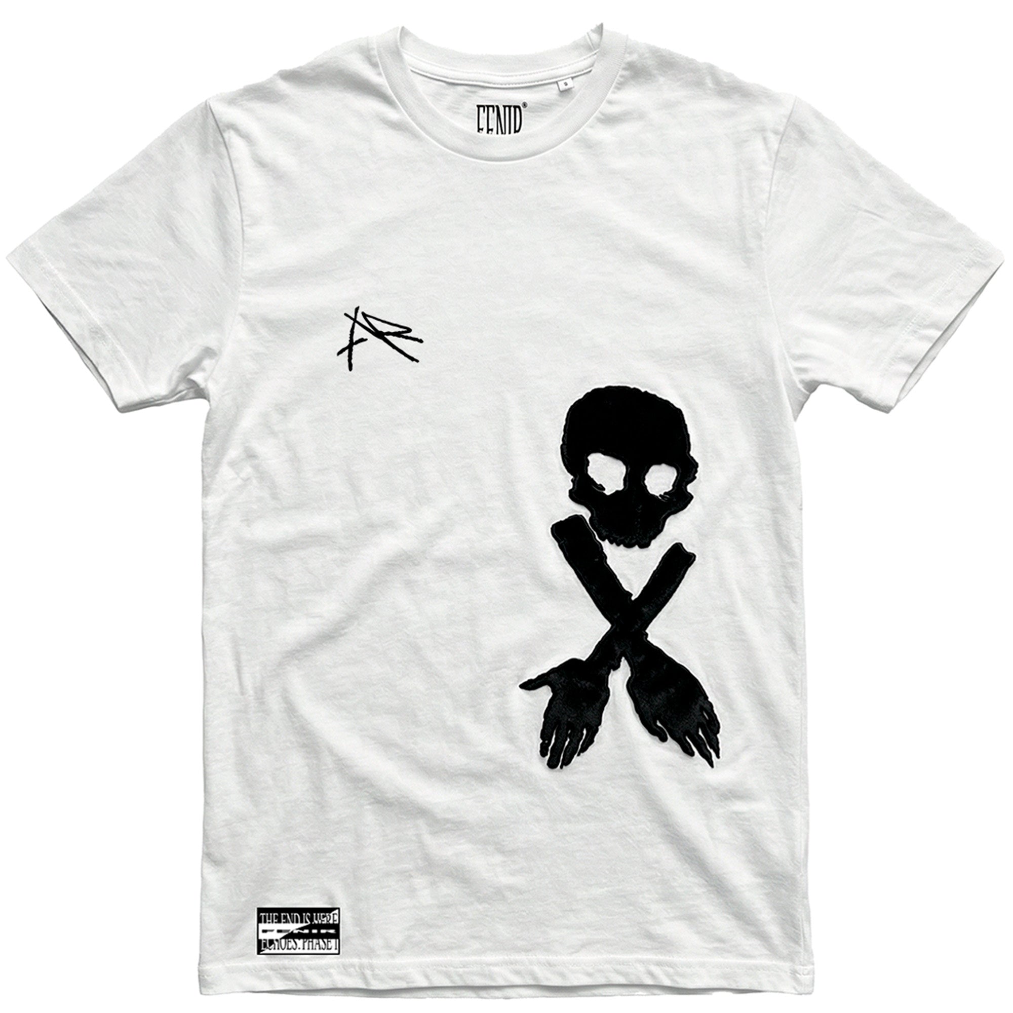 Velvet Skull Graphic T-Shirt